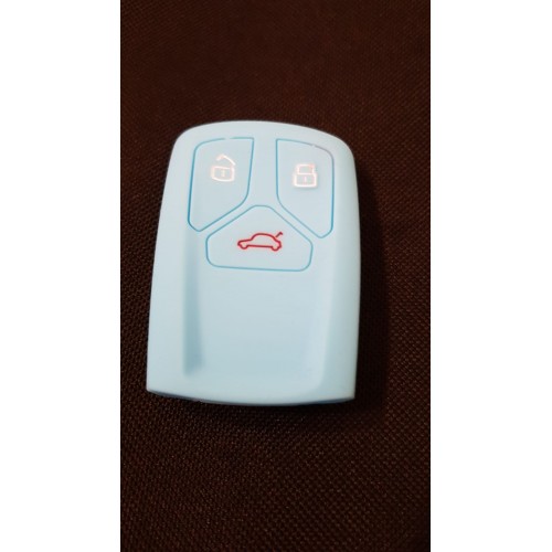 Husa Silicon Carcasa Cheie, Audi, 3 butoane, SIL 176