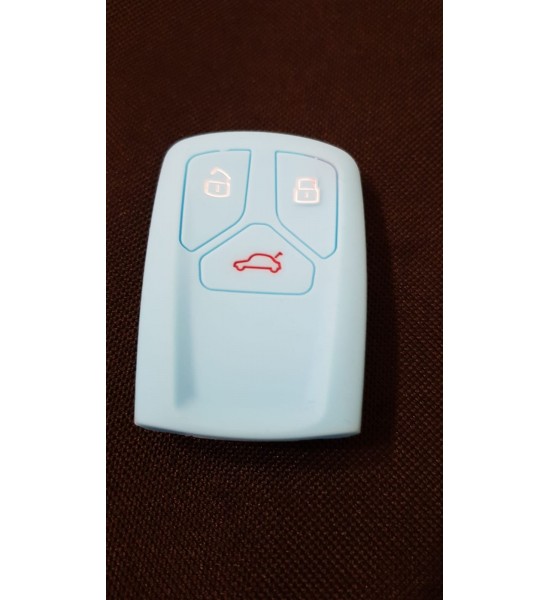 Husa Silicon Carcasa Cheie, Audi, 3 butoane, SIL 176 Husa Silicon Carcasa Cheie, Audi, 3 butoane, SIL 176
