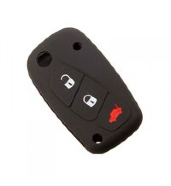 Husa Silicon Carcasa Cheie, Fiat, 3 butoane, SIL 033