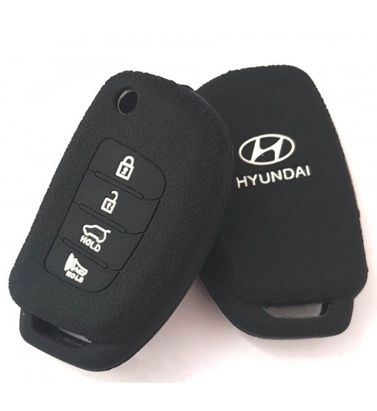 Husa silicon Hyundai 3+1 buton panica SIL 305