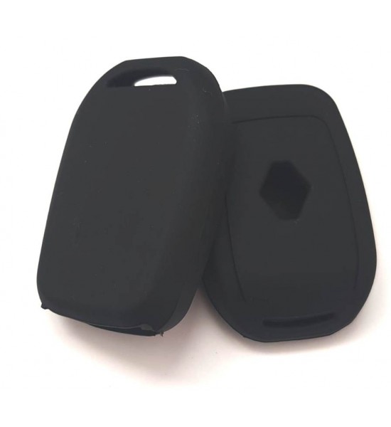 Husa Silicon Cheie Auto, Renault, neagra, SIL 199
