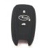 Husa Silicon Cheie Auto, Subaru, 3 butoane, neagra