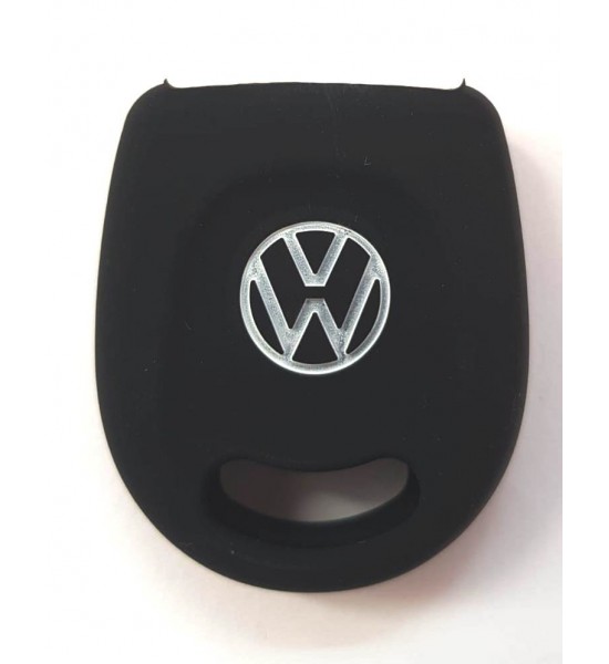 Husa Silicon Cheie Auto, Volkswagen, neagra, SIL 158
