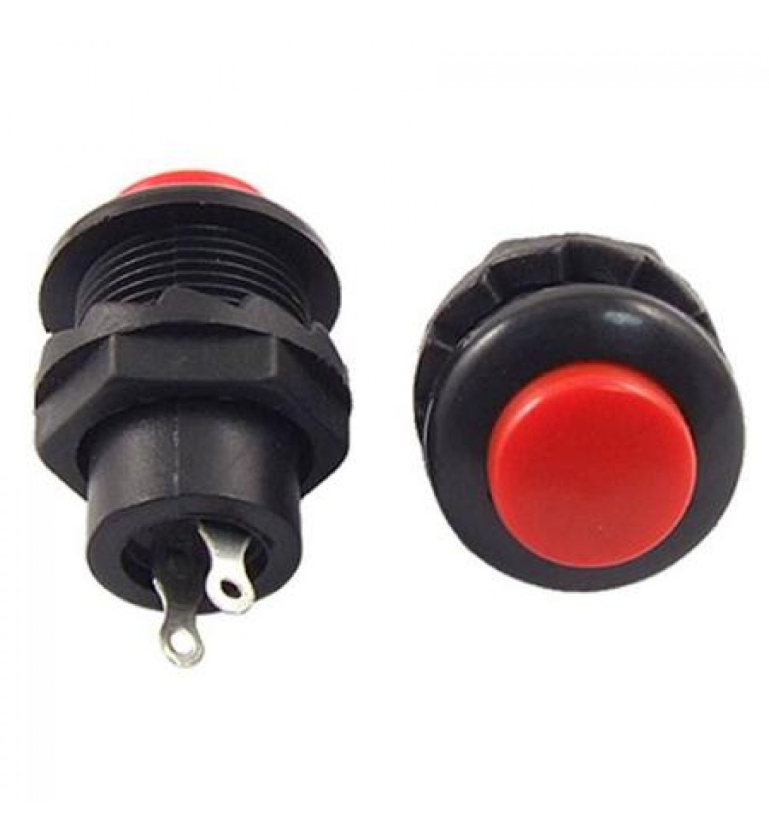 Intrerupator rotund push fara retinere