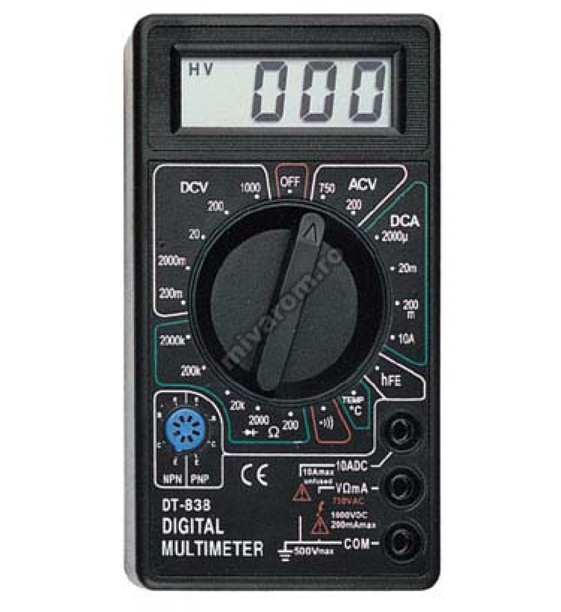 Multimetru 838 (sonda temperatura) Multimetru 838 (sonda temperatura)