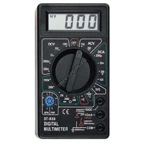  Multimetru 838 (sonda temperatura) 