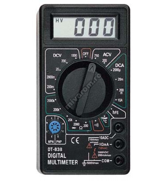  Multimetru 838 (sonda temperatura) 