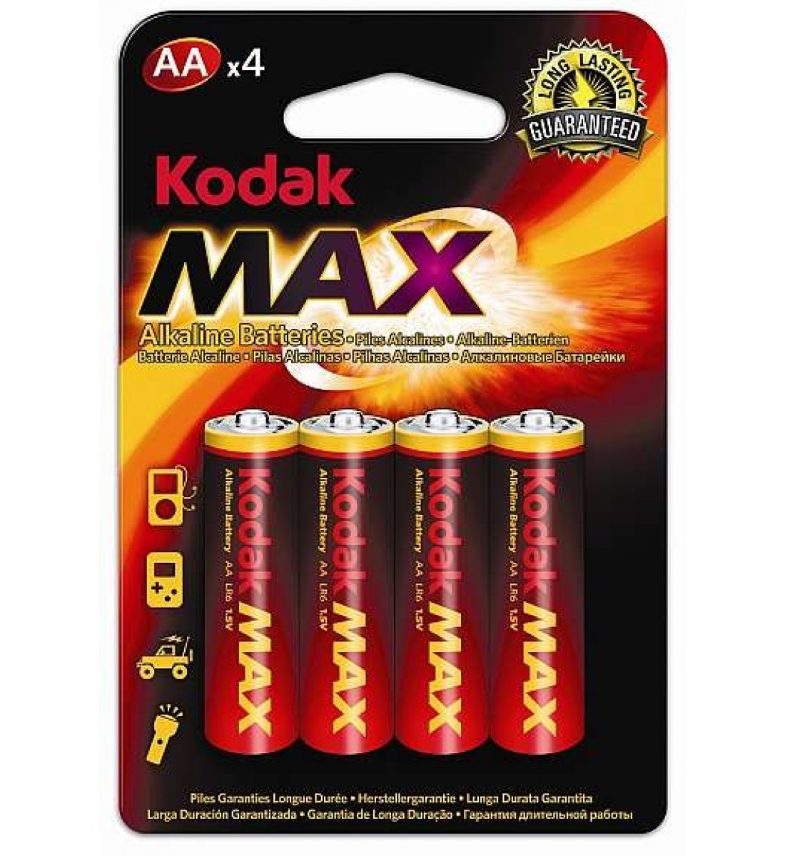 Set 4 baterii R6/AA Kodak Alcaline