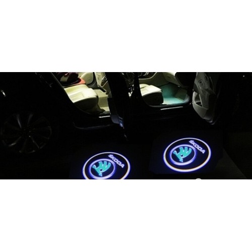Set lămpi portieră compatibile cu  Skoda