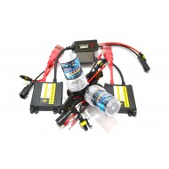 Kit Xenon, 2 becuri Xenon H1, 6000 K + 2 balasturi Slim