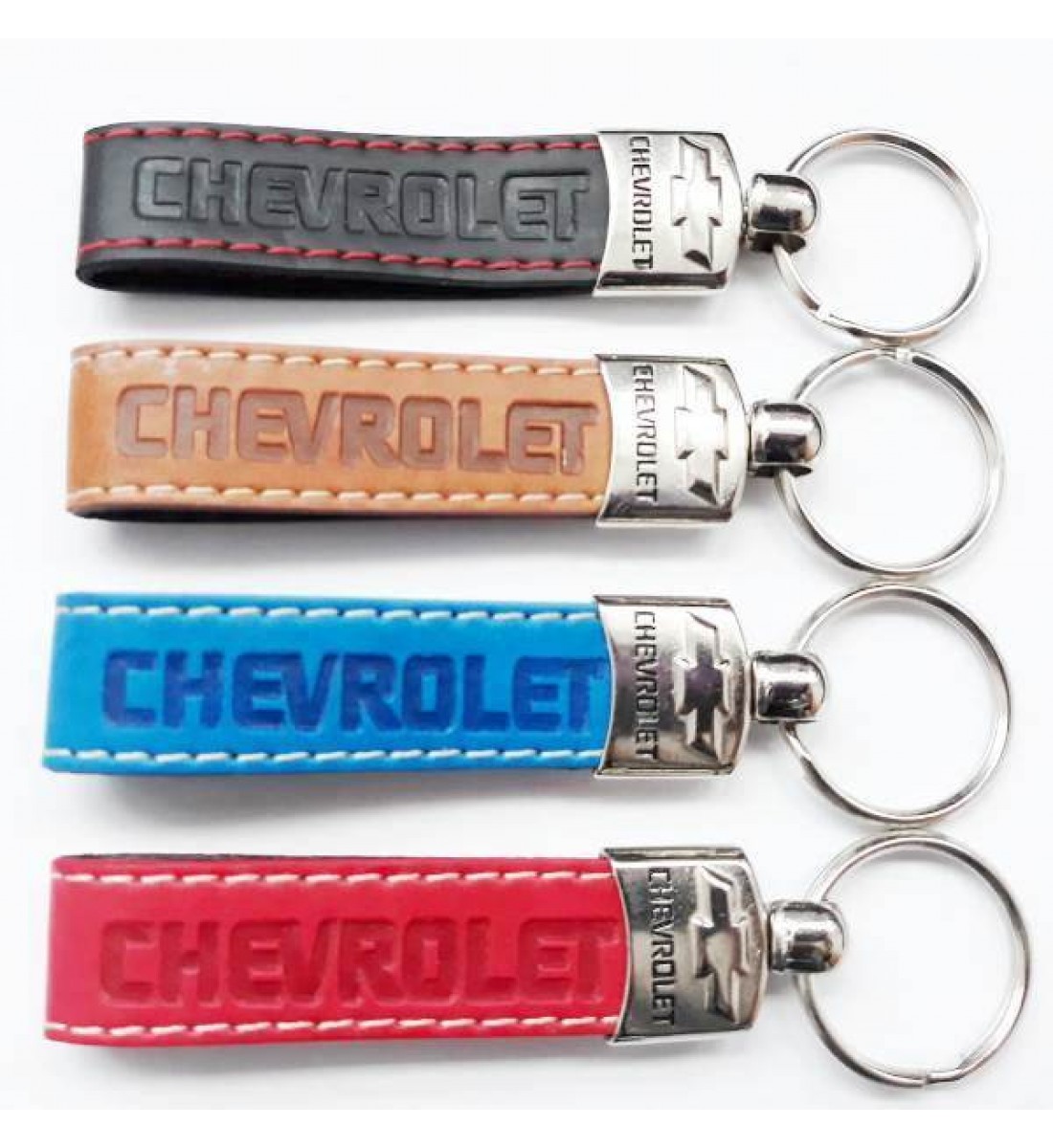 Breloc Chei, Piele Neagra, Logo Chevrolet