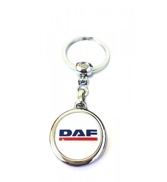 Breloc auto DAF, Insignă Rotundă