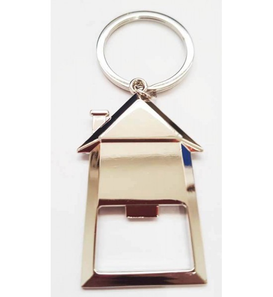 Breloc Metalic Premium, Desfacator, Model Casa