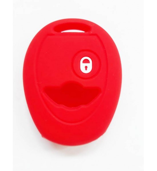 Husa Silicon Cheie Auto, Mini, 1 buton, rosie, SIL 283 Husa Silicon Cheie Auto, Mini, 1 buton, rosie, SIL 283