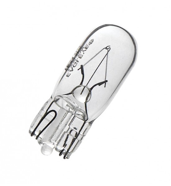 Bec Halogen Auto, T10, W2.1x9.5D, 12V, 5W