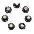 Bec  Auto, T3, 1 SMD tip 5050, 12v, lumina rosie
