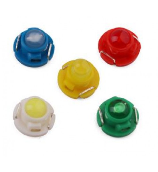 Bec  Auto, T4.7, 12v, 1  tip COB, lumina albastra