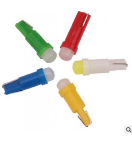 Bec  Auto, T5, 12v,  tip COB, Lumina Alba Bec  Auto, T5, 12v,  tip COB, Lumina Alba