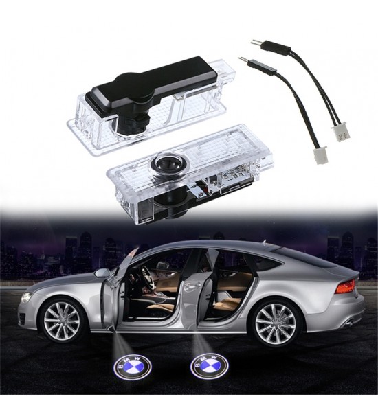 Set Lampi Logo Portiere BMW, universale, plug and play Set Lampi Logo Portiere BMW, universale, plug and play