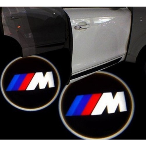 Set Lampi Logo Portiere compatibile cu BMW M Power, universale, plug and play-2 buc/set