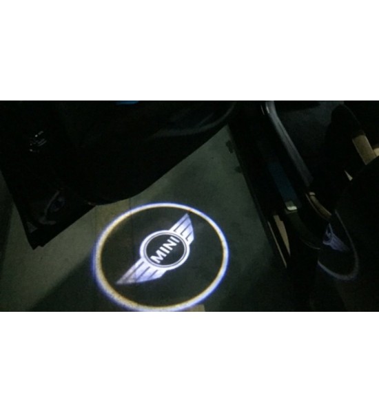 Set lampi logo portiere, Mini, universale, plug and play Set lampi logo portiere, Mini, universale, plug and play