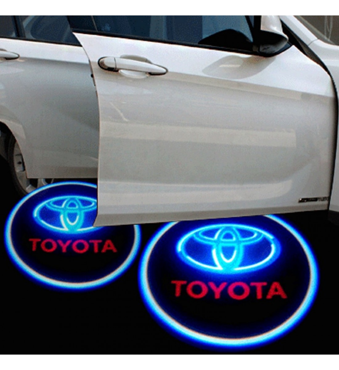 Set lămpi portieră logo Toyota