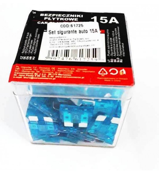 Set sigurante auto 15A