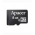 Micro SD-HC 8GB cu adaptor SD