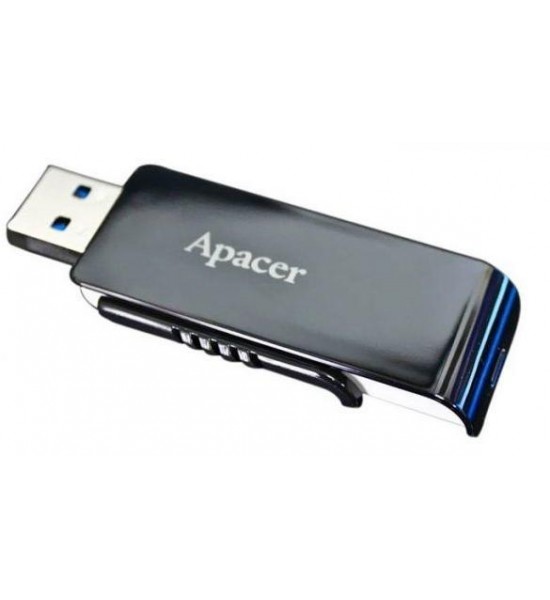 Memorie USB Stick, Apacer, AH350, 128GB, USB 3.0, Negru