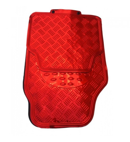 Set 4 covorase cauciuc rosii