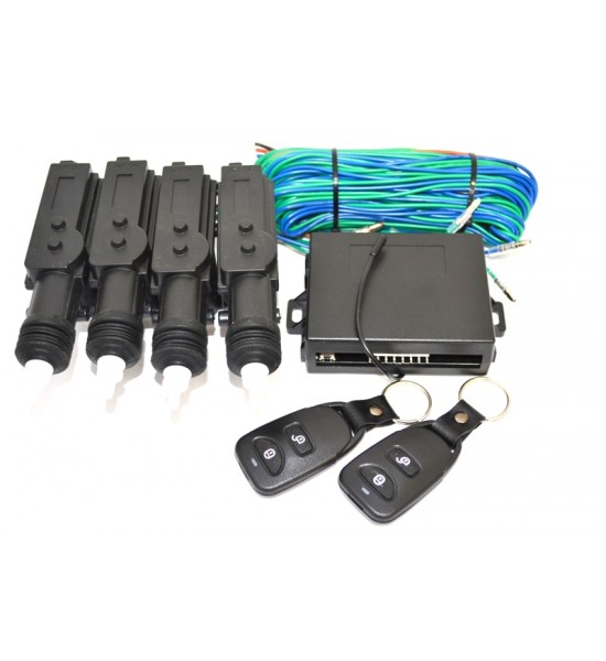 Sistem Inchidere Centralizată K133 cu 2 Telecomenzi și Deschidere Portbagaj - Compatibil Universal