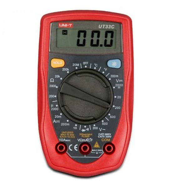 Multimetru digital, 5 functii, UNI-T UT 33C