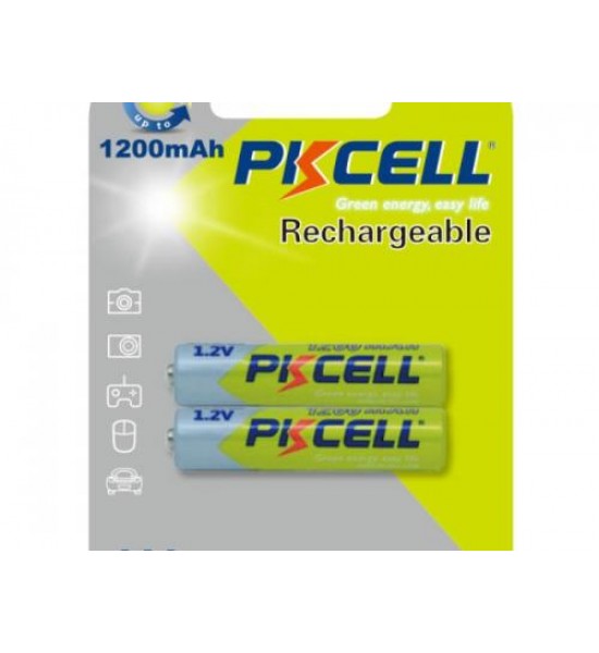 Set 2 acumulatori 1200mAh PKCELL R3