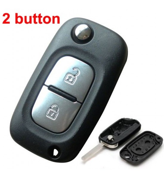 Carcasa Cheie Briceag Renault Megane 2 butoane Carcasa Cheie Briceag Renault Megane 2 butoane