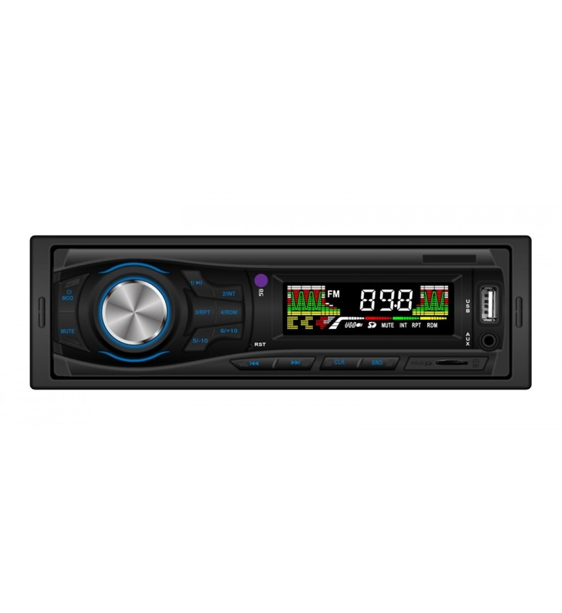 Mp3 player auto, telecomanda, ecran LCD, USB, 4x50w