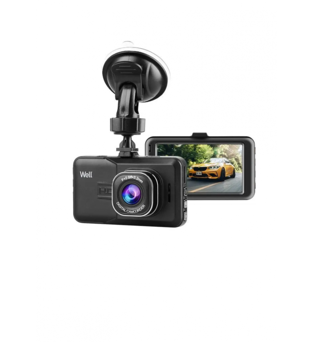Camera auto Well Trace 1080p FHD, 720p, ecran 3"
