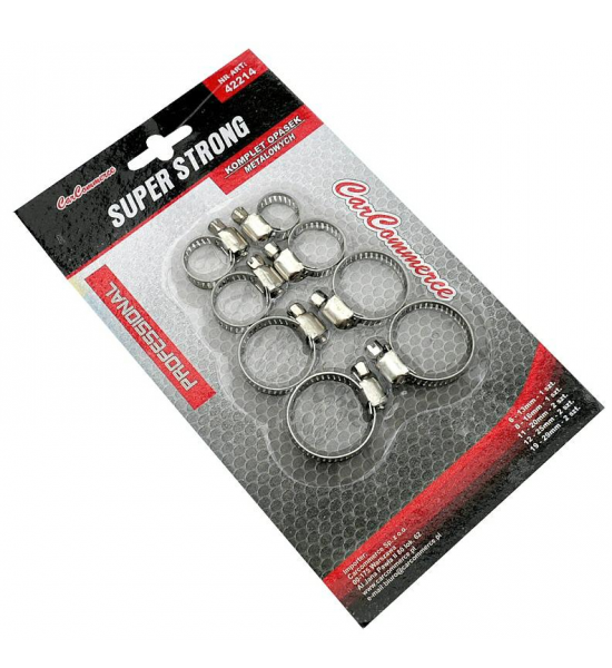 Set Colier 8 Piese - Metal Super Strong, Diverse Dimensiuni Set Colier 8 Piese - Metal Super Strong, Diverse Dimensiuni