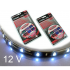 Banda LED, 12V, 60 cm, lumina albastra