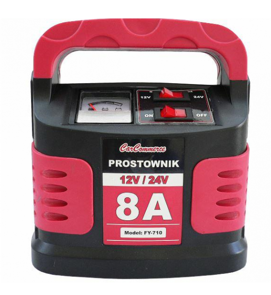 Redresor/Încărcător Baterii Auto, 12V-24V, 8A