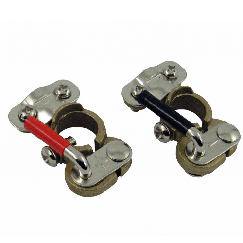 Set 2 Borne Baterie Auto, tip clema