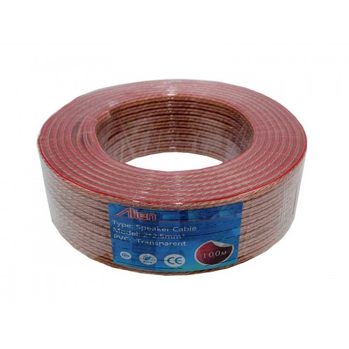 Cablu difuzor, 2 x 2,5mm, rola 100m