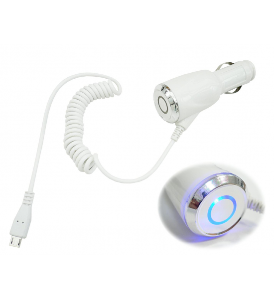 Incarcator auto, bricheta, 12V sau 24V, 2,1A, 1 m, pentru iPhone Incarcator auto, bricheta, 12V sau 24V, 2,1A, 1 m, pentru iPhone