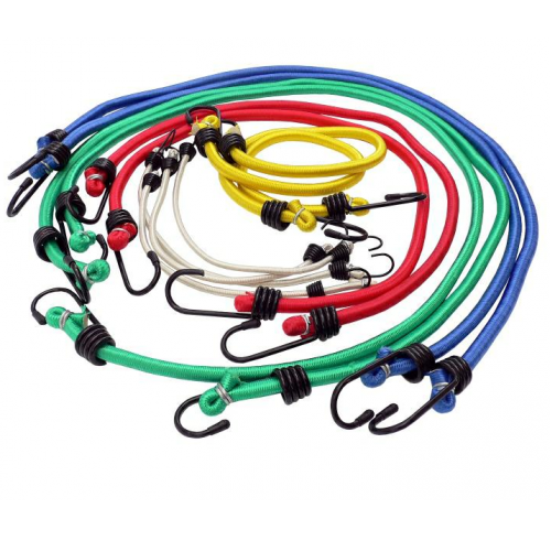 Set 12 bucati chinga elastica auto, 4x25, 2x45, 60, 75, 90cm