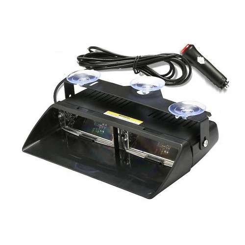 Lampa stroboscopica, 16 leduri inalta intesitate, 18 moduri, lumina alba, 12v