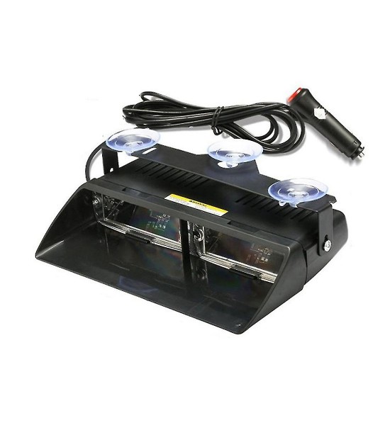 Lampa stroboscopica, 16 leduri inalta intesitate, 18 moduri, lumina alba, 12v Lampa stroboscopica, 16 leduri inalta intesitate, 18 moduri, lumina alba, 12v