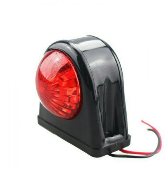 Lampa gabarit, 12-30 V, alba + rosu