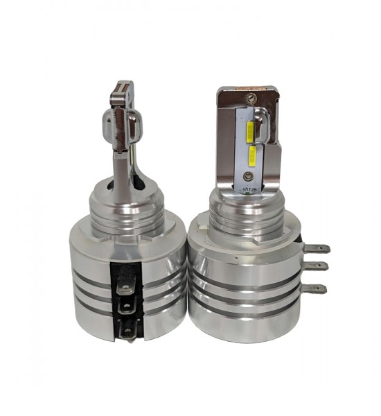 Set 2 Becuri LED Auto, S19, H15, 6000k, 20W