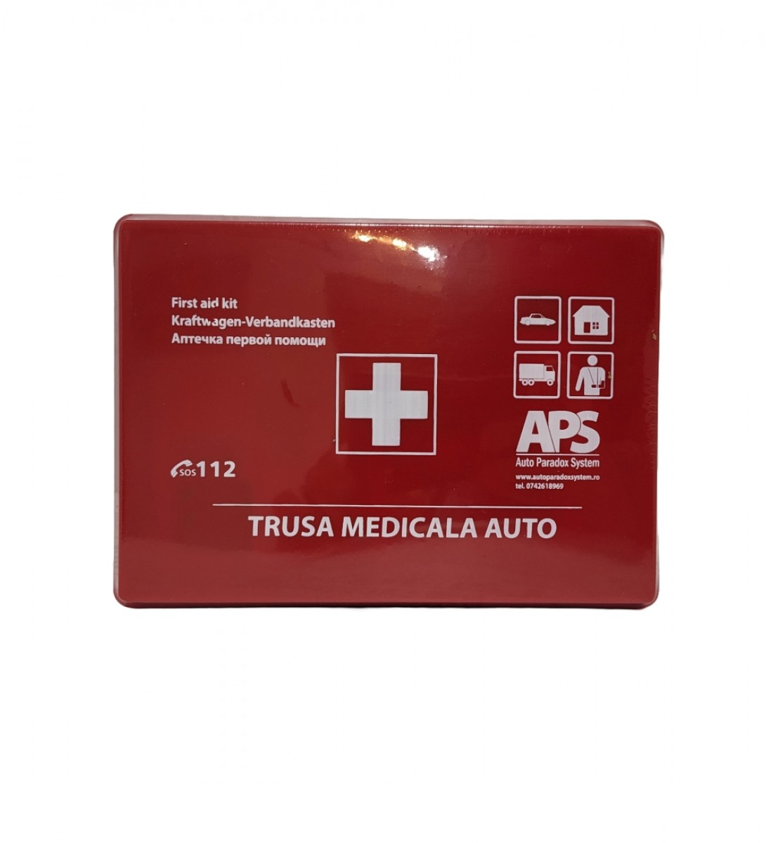 Trusa Medicala de Prim Ajutor Auto - MINI - Conforma cu Normele UE 