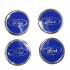 Set 4 abtibilde capace roti, Ford, 60 mm