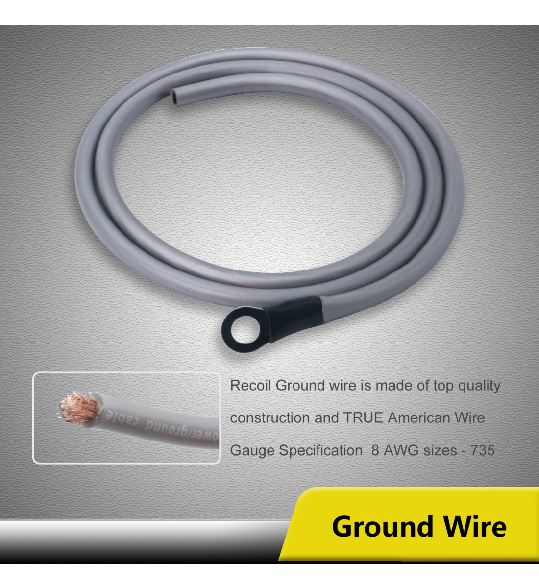 Kit de cablare cu cablu OFC RCA, RIK8 